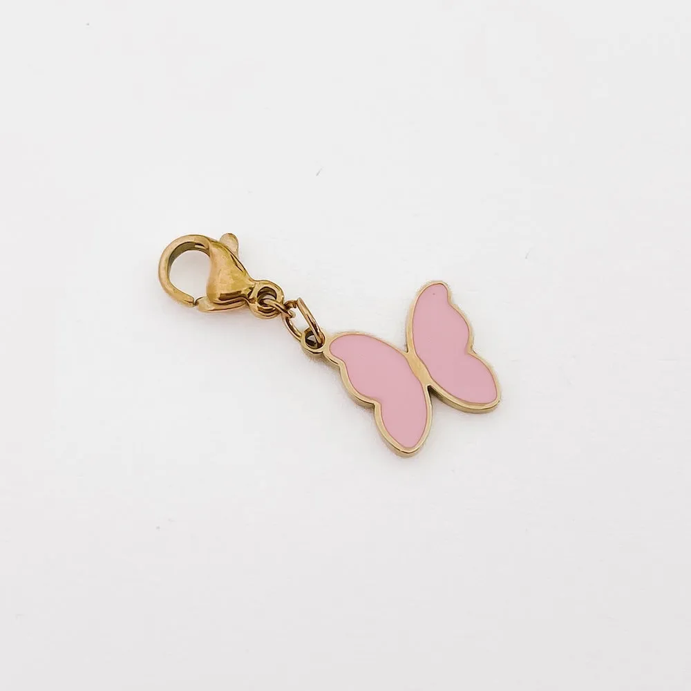 Enamel Colored Charm Bar Chanelle Charms  - WATERPROOF