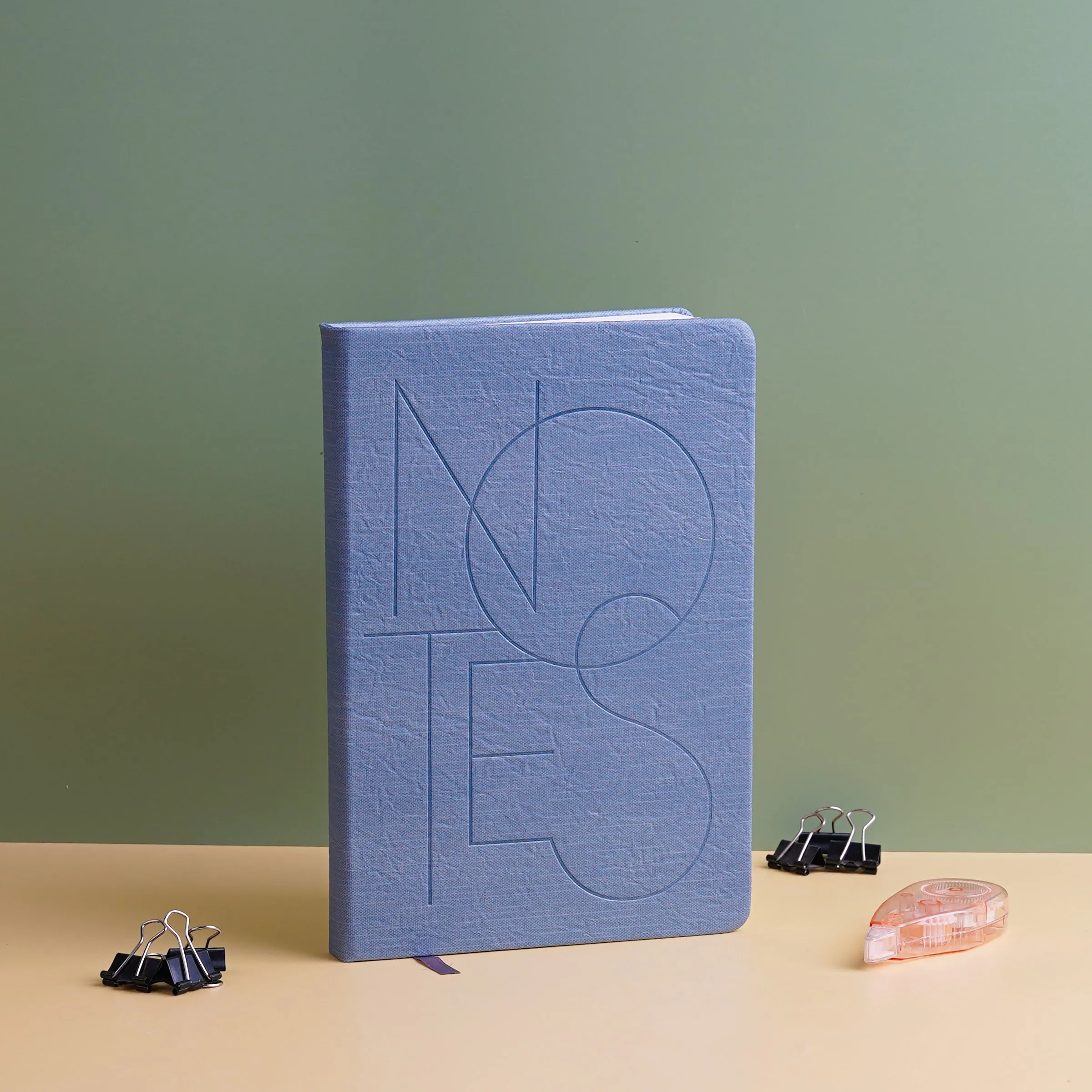 Engraved 'Notes; Hardcover Notebook Diary