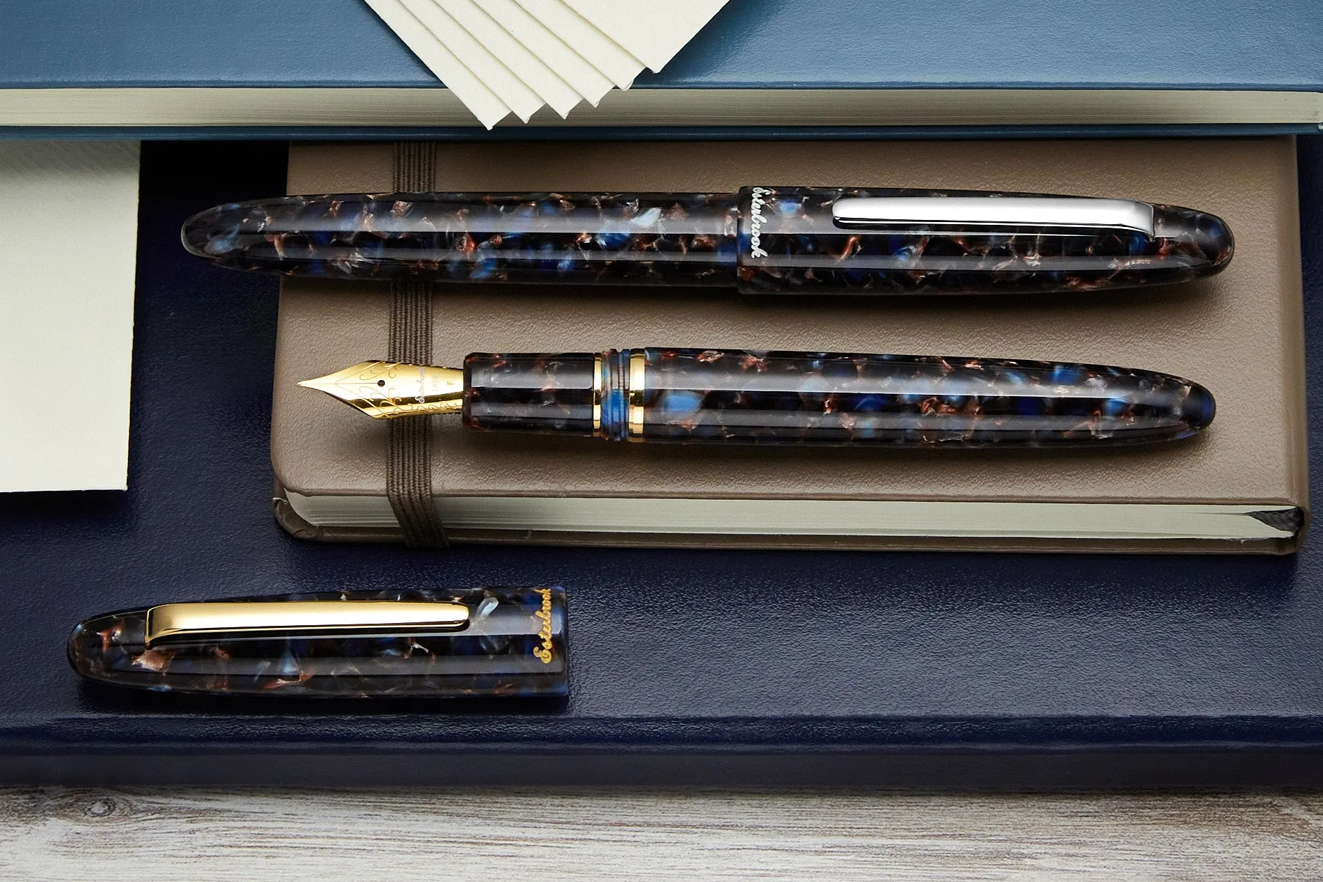 Esterbrook Estie Fountain Pen - Nouveau Bleu/Gold