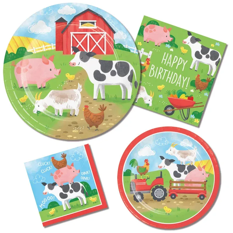 Farm Party Large Napkins