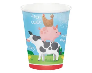 Farm Party Paper Cups