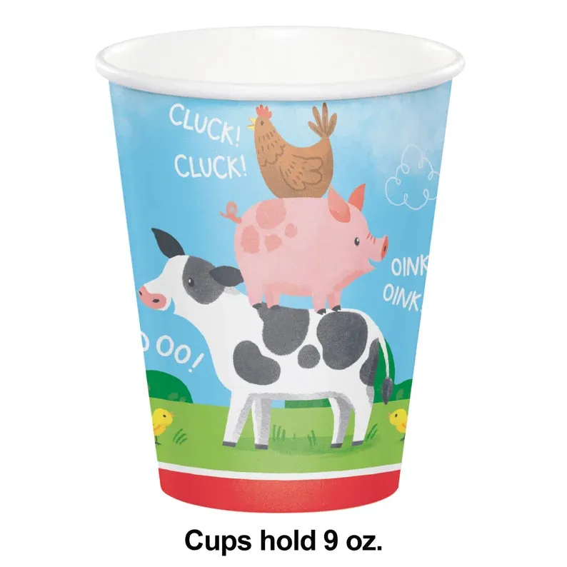 Farm Party Paper Cups