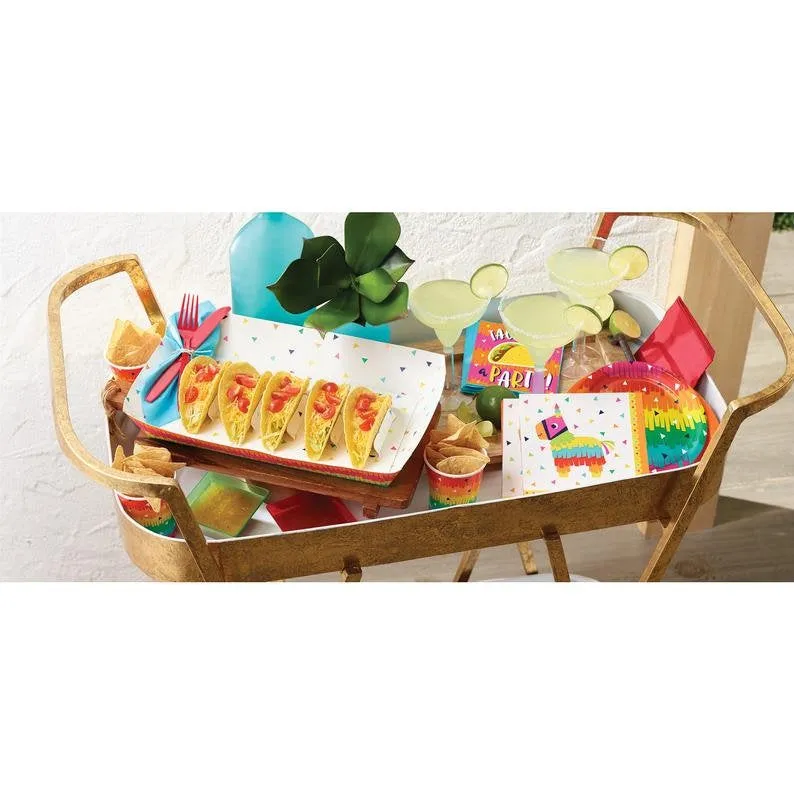 Fiesta Fun Dessert Plates