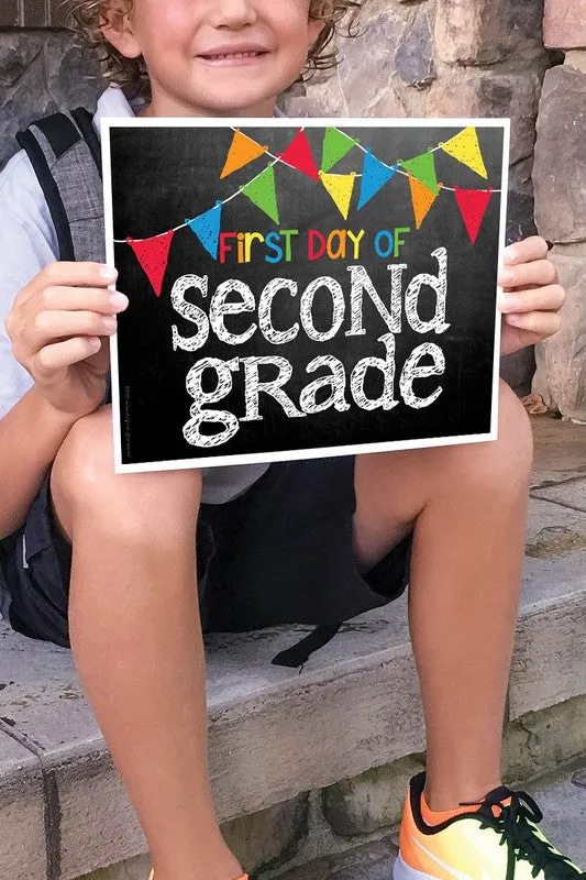 First & Last Days of School Photo Prop Signs