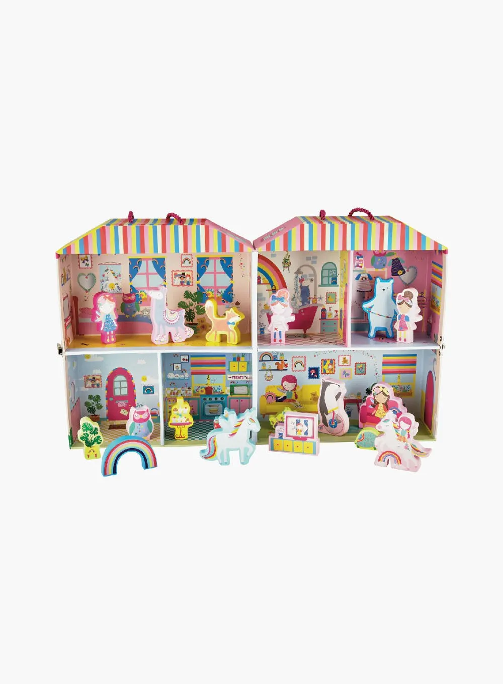 Floss & Rock Playbox with Wooden Pieces: Rainbow Fairy