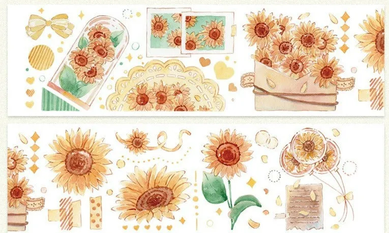 Flower & Fruit Sticker Design Washi Tape