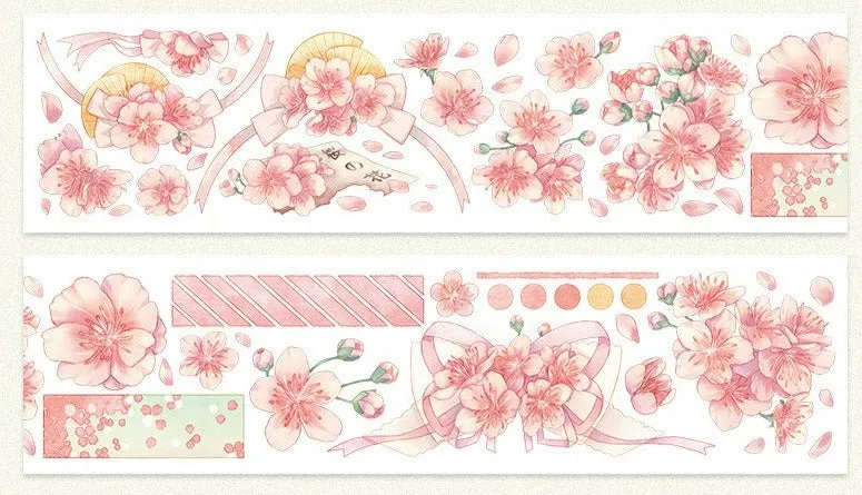 Flower & Fruit Sticker Design Washi Tape