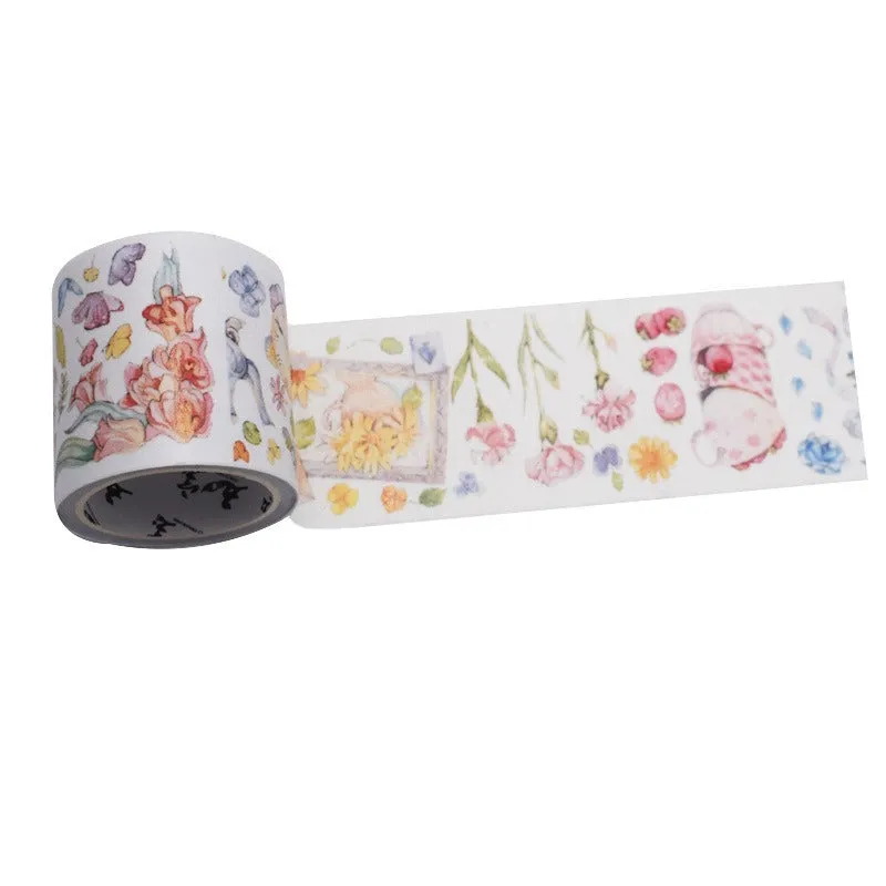 Flower & Fruit Sticker Design Washi Tape