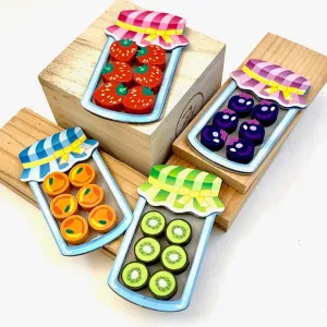 Fruit Jam Erasers