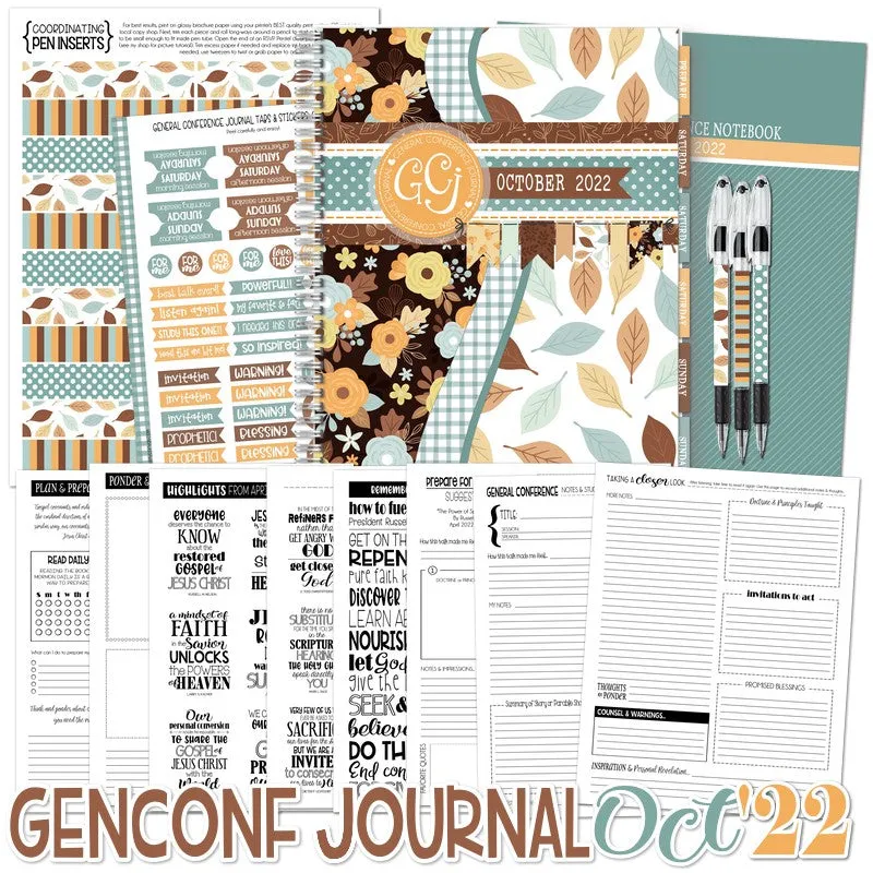 General Conference JOURNAL {OCT 2022} PRINTABLE