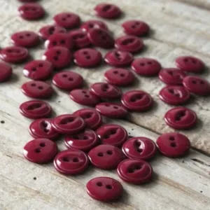 Églantine & Zoé - Essential Button in Brick Red 10mm