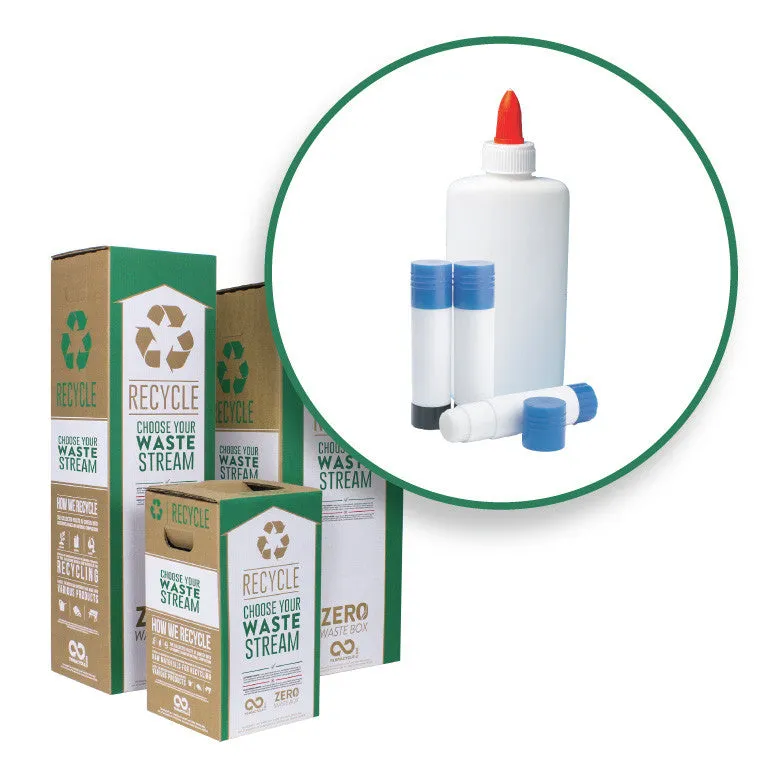 Glue Sticks and Bottles - Zero Waste Box™