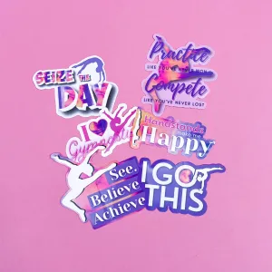 Good Luck Motivational Sticker Bundle