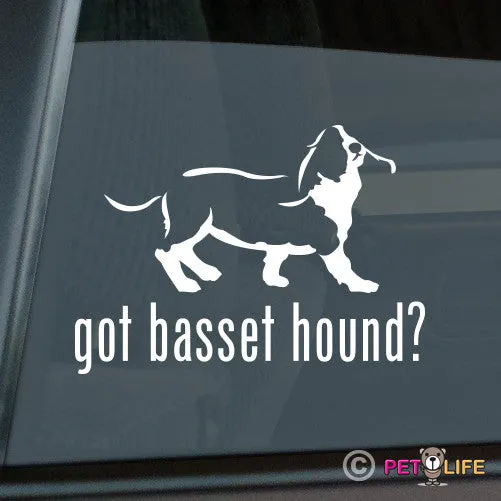 Got Basset Hound Sticker