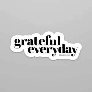 Grateful Everyday | Sticker