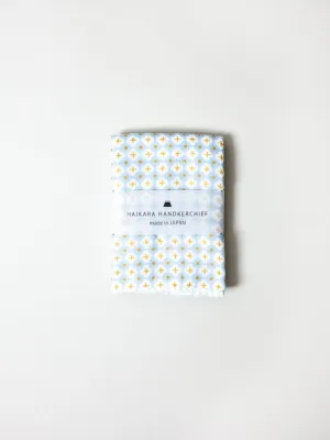 Haikara Little Handkerchief Pattern, Cross Blue