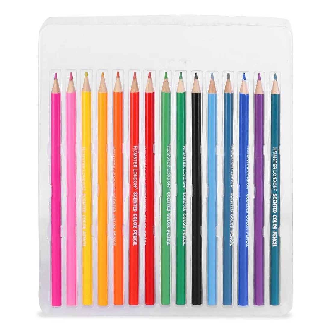 Jumbo Pack of Hamster London Pencil Crayons and Gel Pens