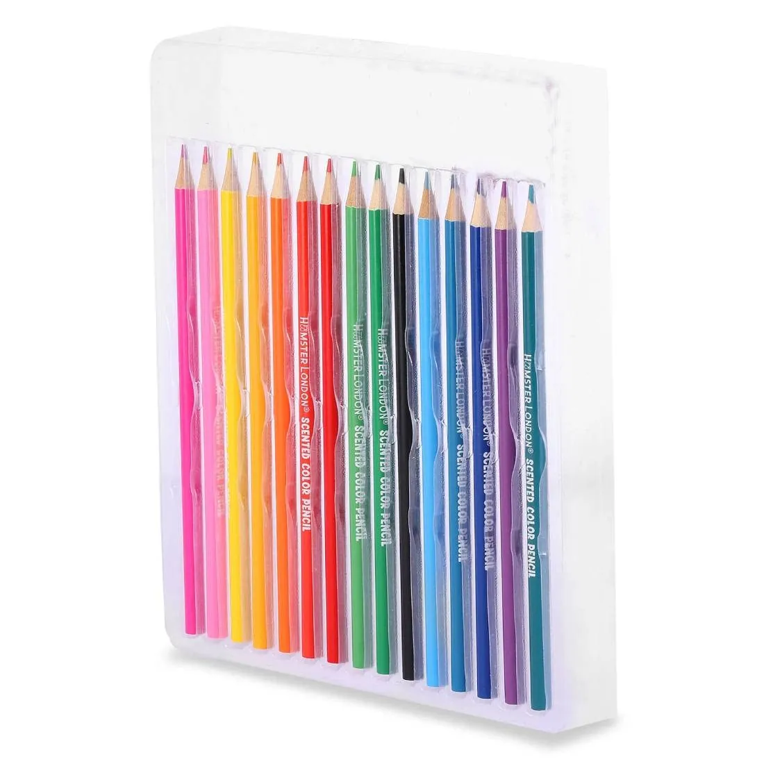 Jumbo Pack of Hamster London Pencil Crayons and Gel Pens