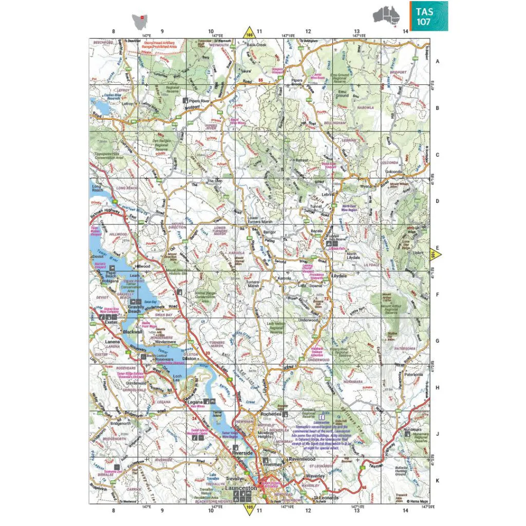 Hema Australian Road and 4WD Atlas (Spiral Bound)