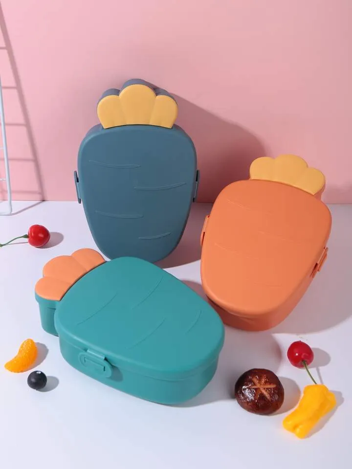 Hey Bunny Love Carrot Shape Lunch Box.