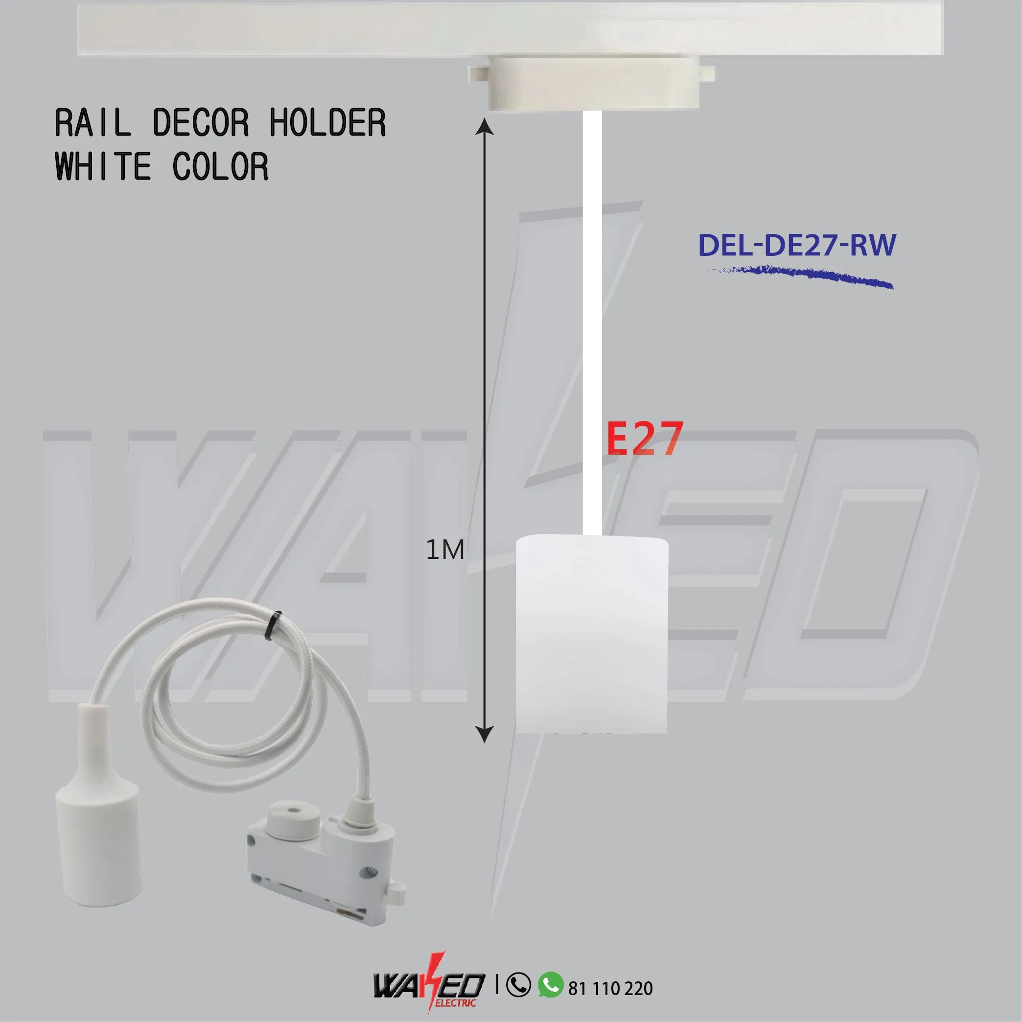 Holder-E27 - White