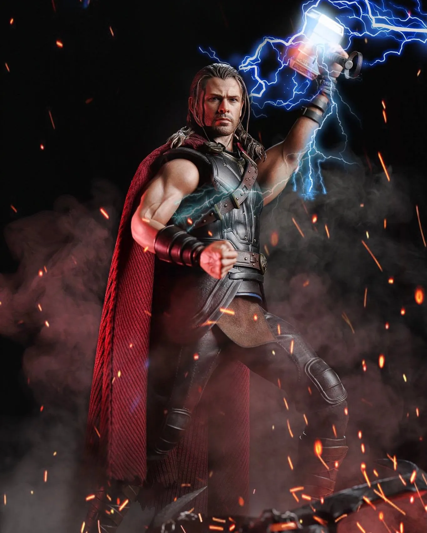 Hot toys MMS416 Marvel Thor Ragnarok Roadworn Thor