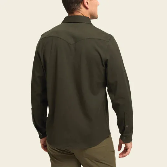 Stretchable Mens Snapshirt by Howler Brothers - Stockman 2025 Edition