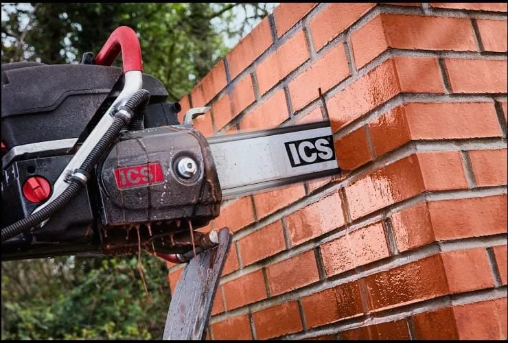 ICS 680ES 14-Inch Gas-Powered Concrete Chainsaw with 536-E Force3 Guide Bar