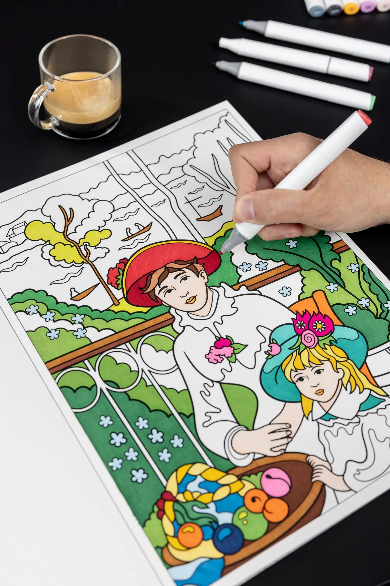 Impressionism - Coloring Book