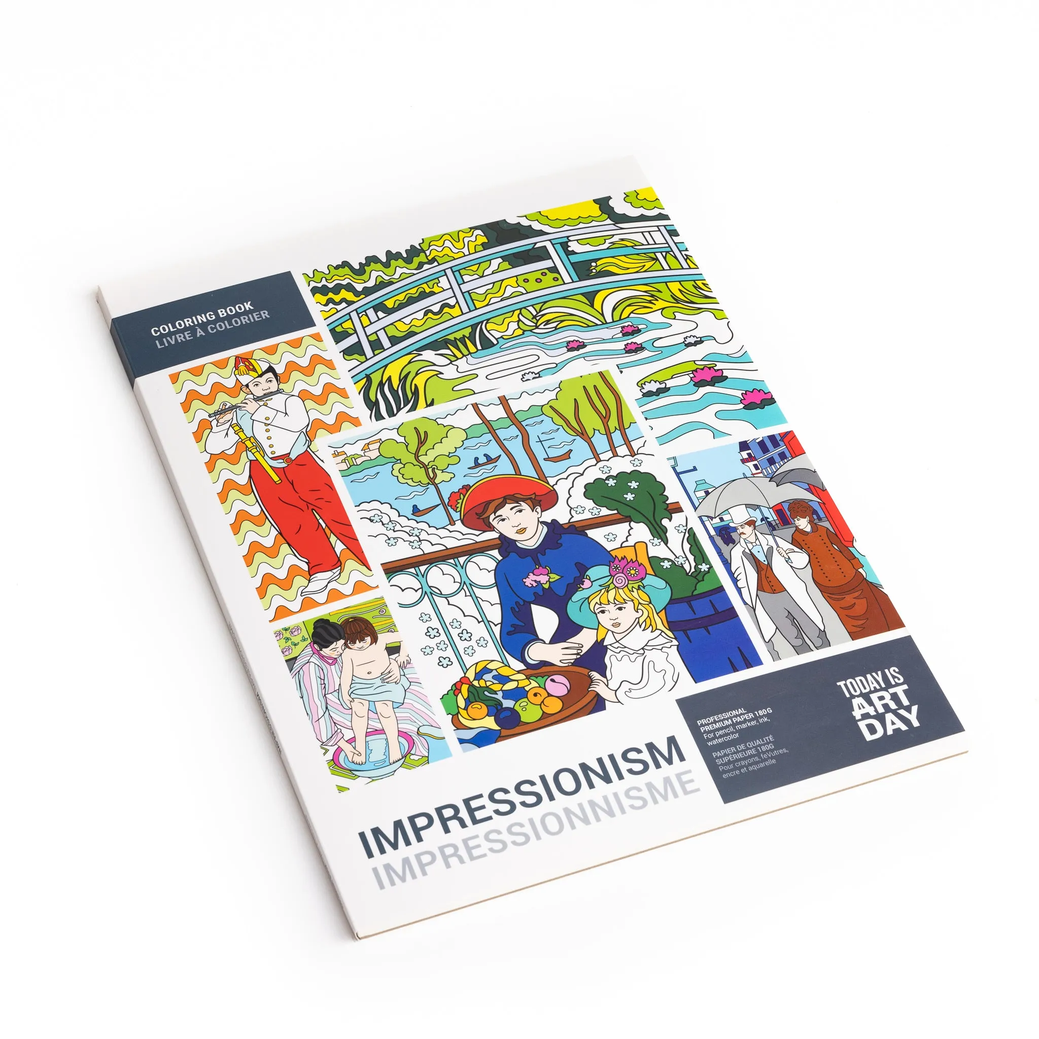 Impressionism - Coloring Book