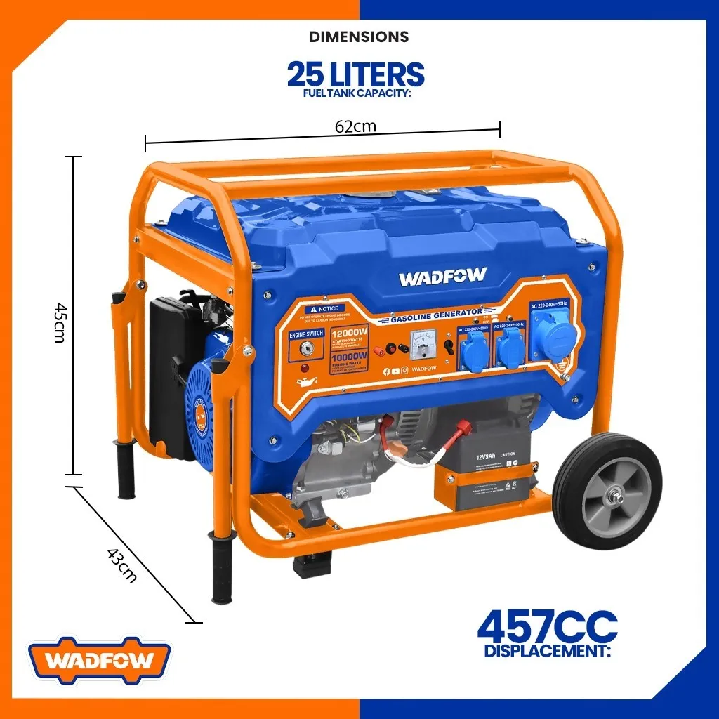 Industrial 25Liters Gasoline Generator WGEAA10-5P