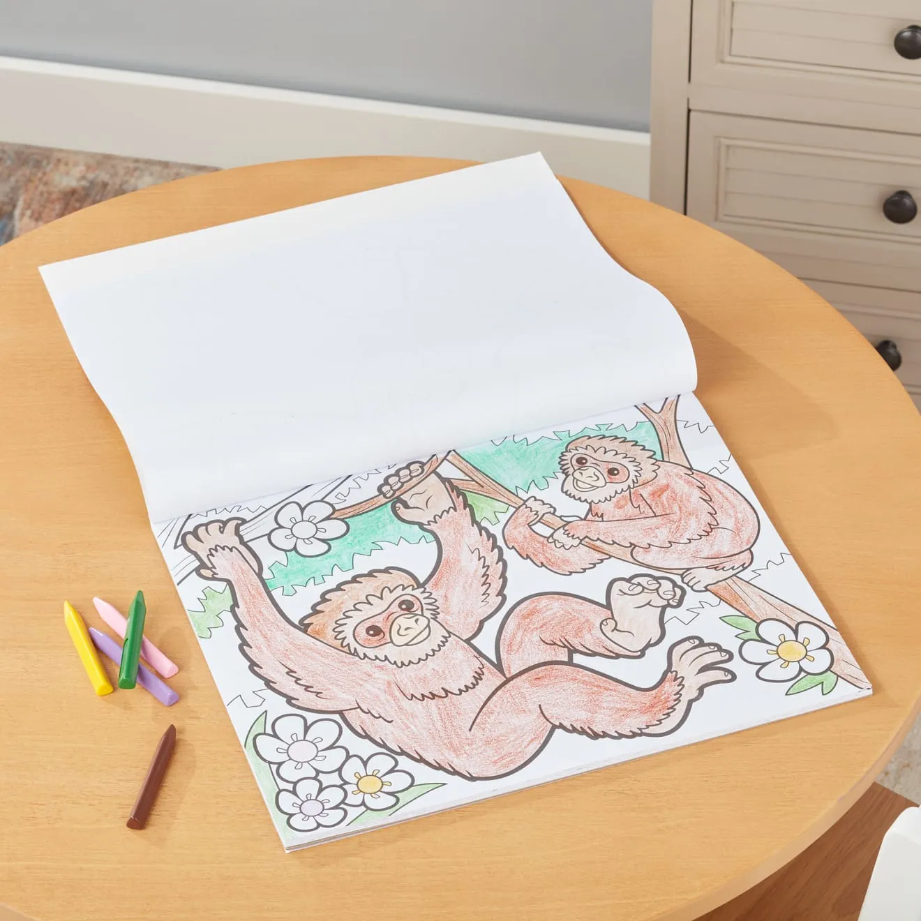 Jumbo Coloring Pad - Animals