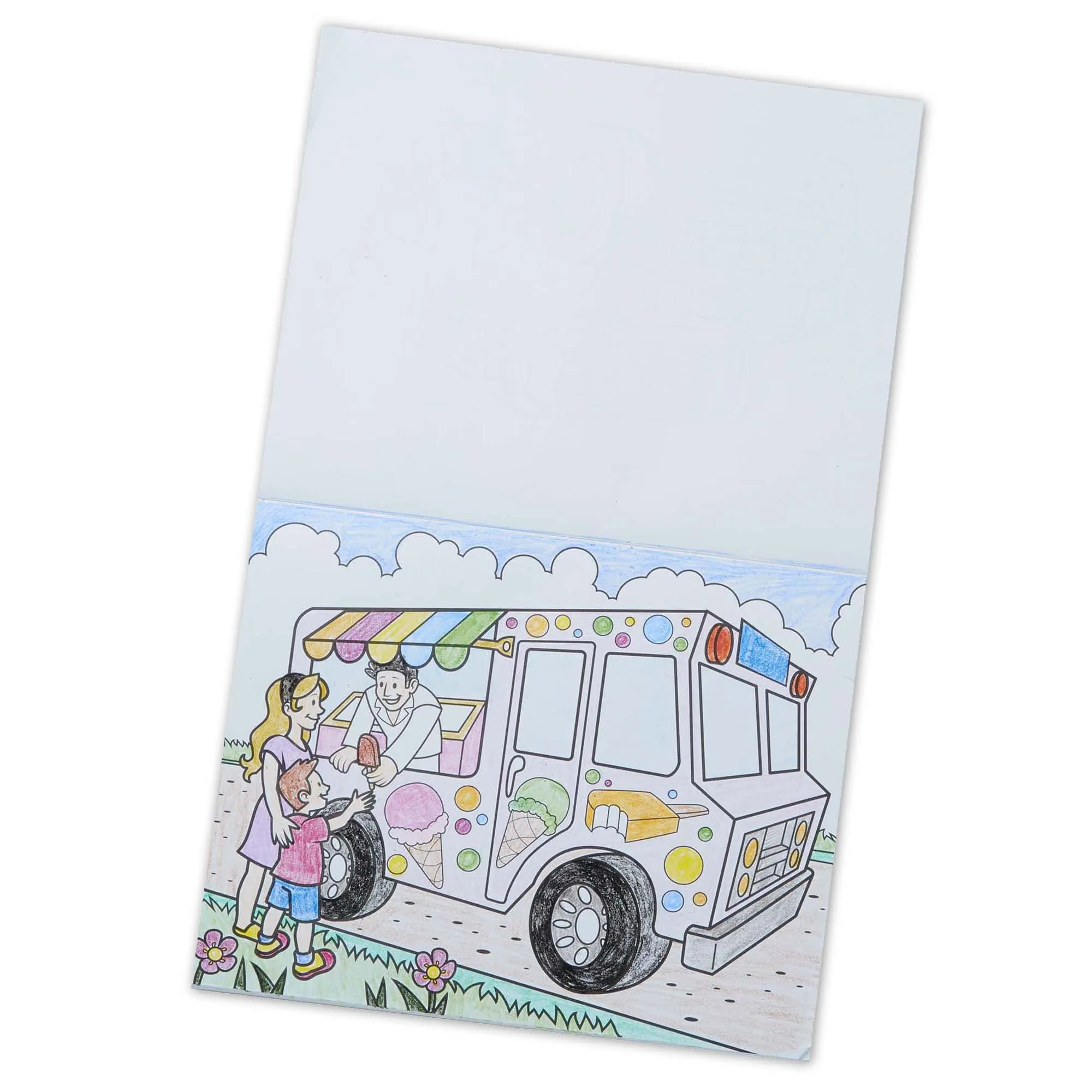 Jumbo Coloring Pad - Vehicles