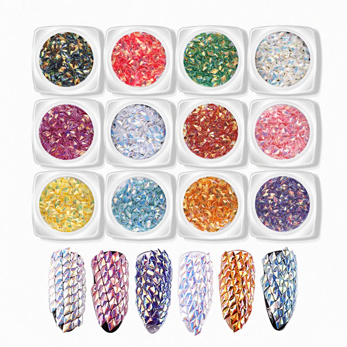 Nail Art Assorted Designs (12 pcs) - 31