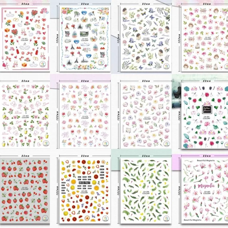 Nail Art Stickers CA COLORF