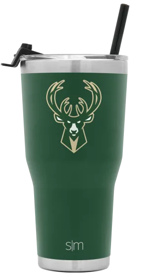 NBA Cruiser Tumbler with Flip Lid and Straw