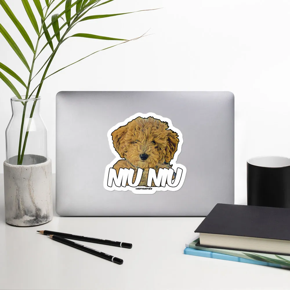 Niu Niu 1 Bubble-free stickers