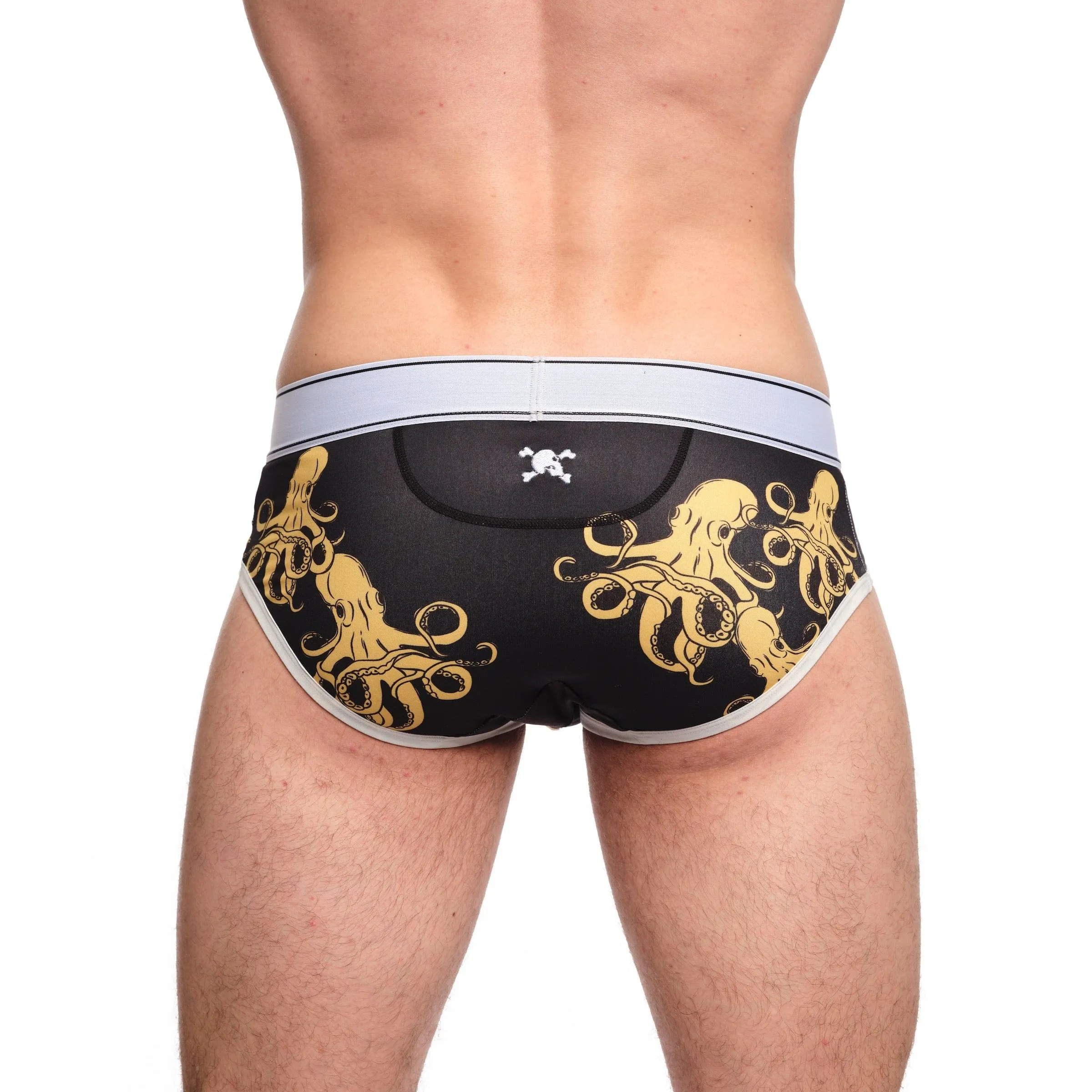 Octopus Black Brief