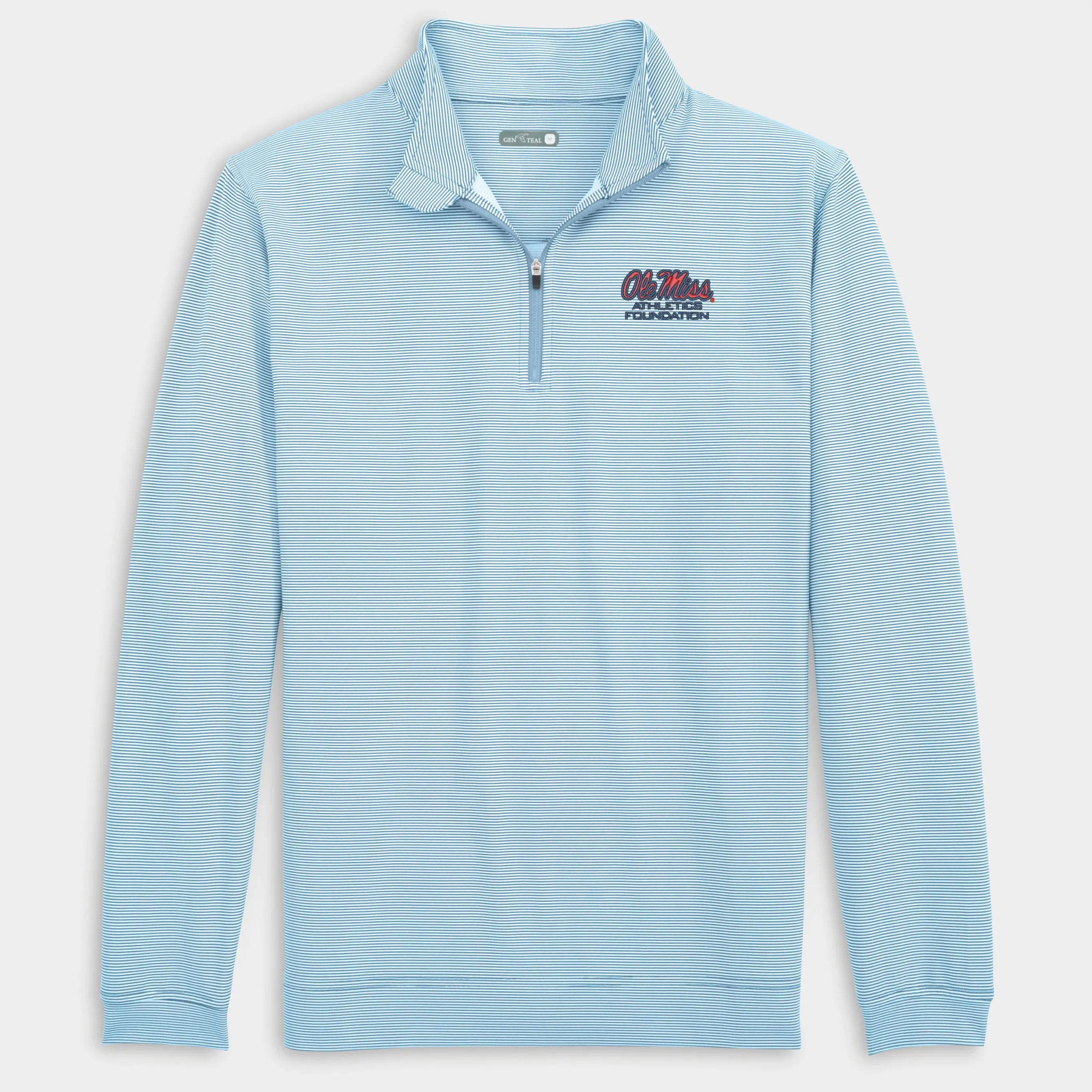 Ole Miss Athletics Foundation Pinstripe Venture Performance Quarter-Zip