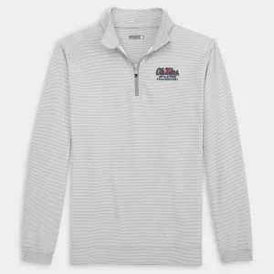 Ole Miss Athletics Foundation Pinstripe Venture Performance Quarter-Zip