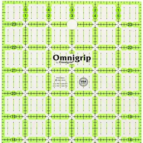 Omnigrip Ruler 6" X 24" RN24 Omnigrid #1 (Sold Per Each)