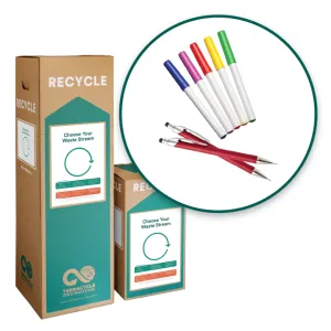 Pens, Pencils and Markers - Zero Waste Box™