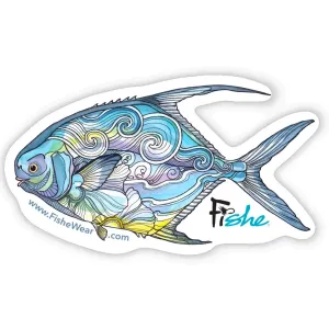 Permit Paradise Sticker