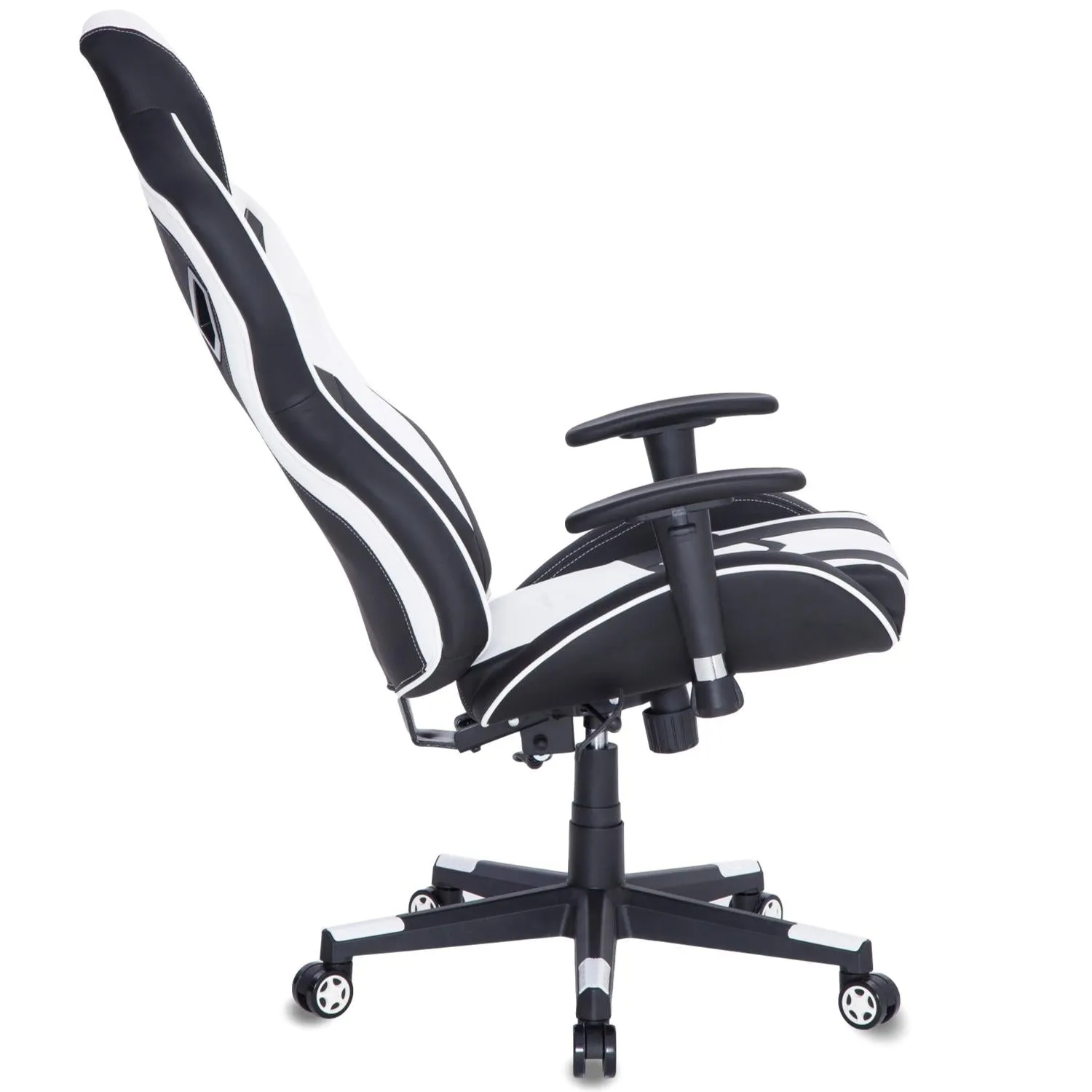 PRO-X SERIES/ 0052 GAMING CHAIR (BLACK & WHITE)