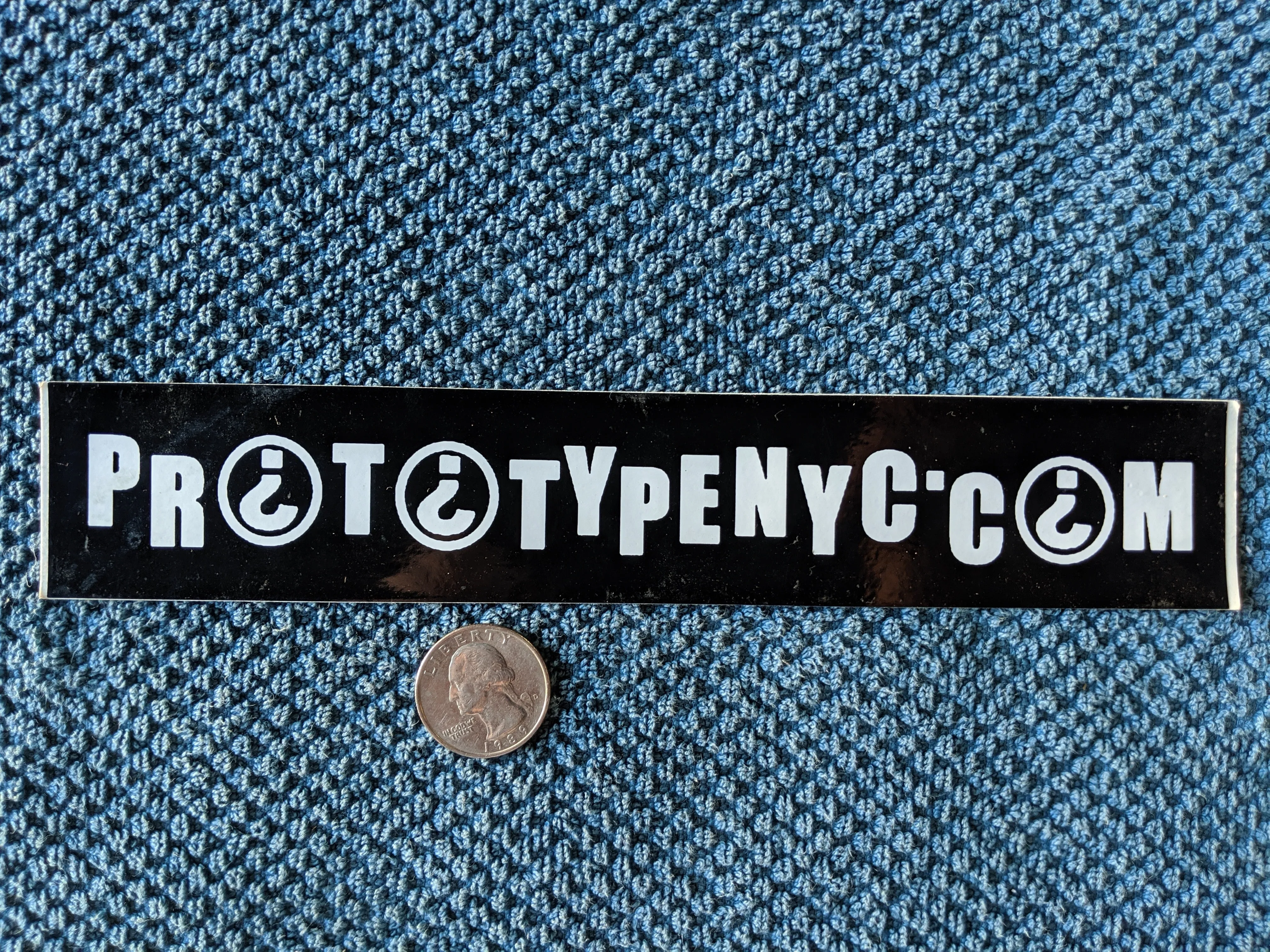 Prototype NYC sticker