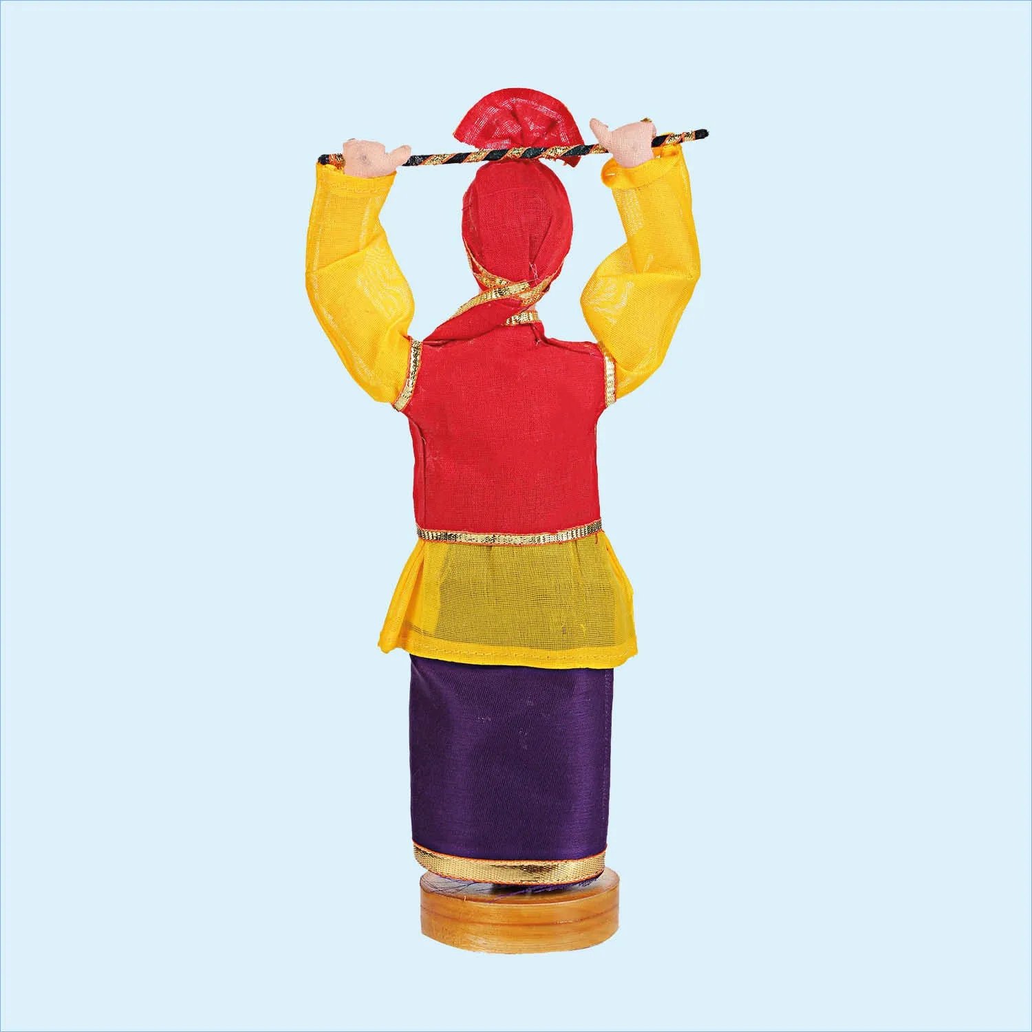 Punjabi Male Doll Dancer 9 in (Assorted Colours)