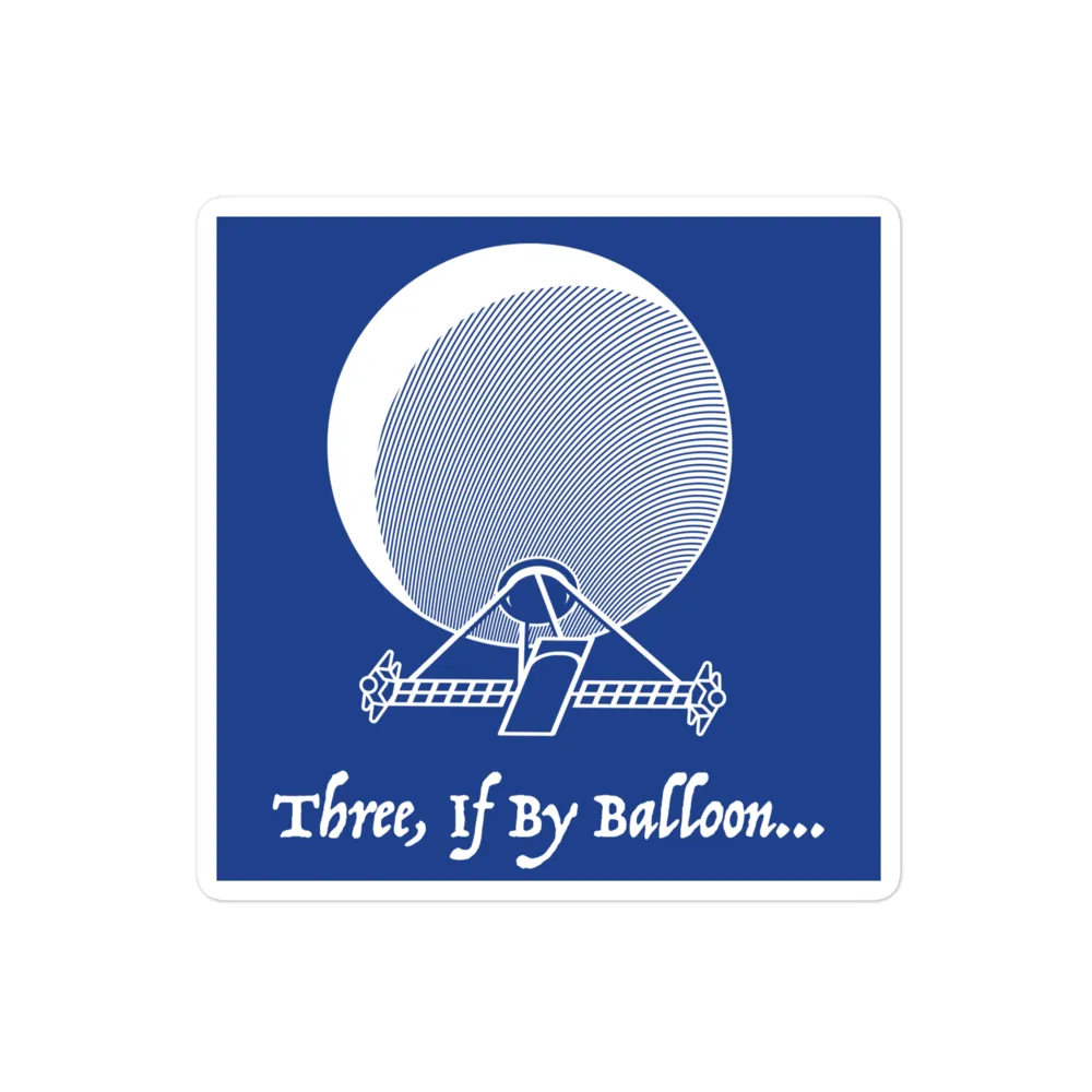 "Weather Balloon" Sticker