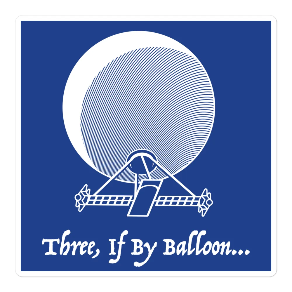 "Weather Balloon" Sticker