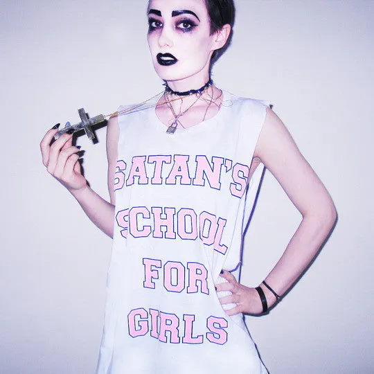 SATAN'S SCHOOL FOR GIRLS TEE