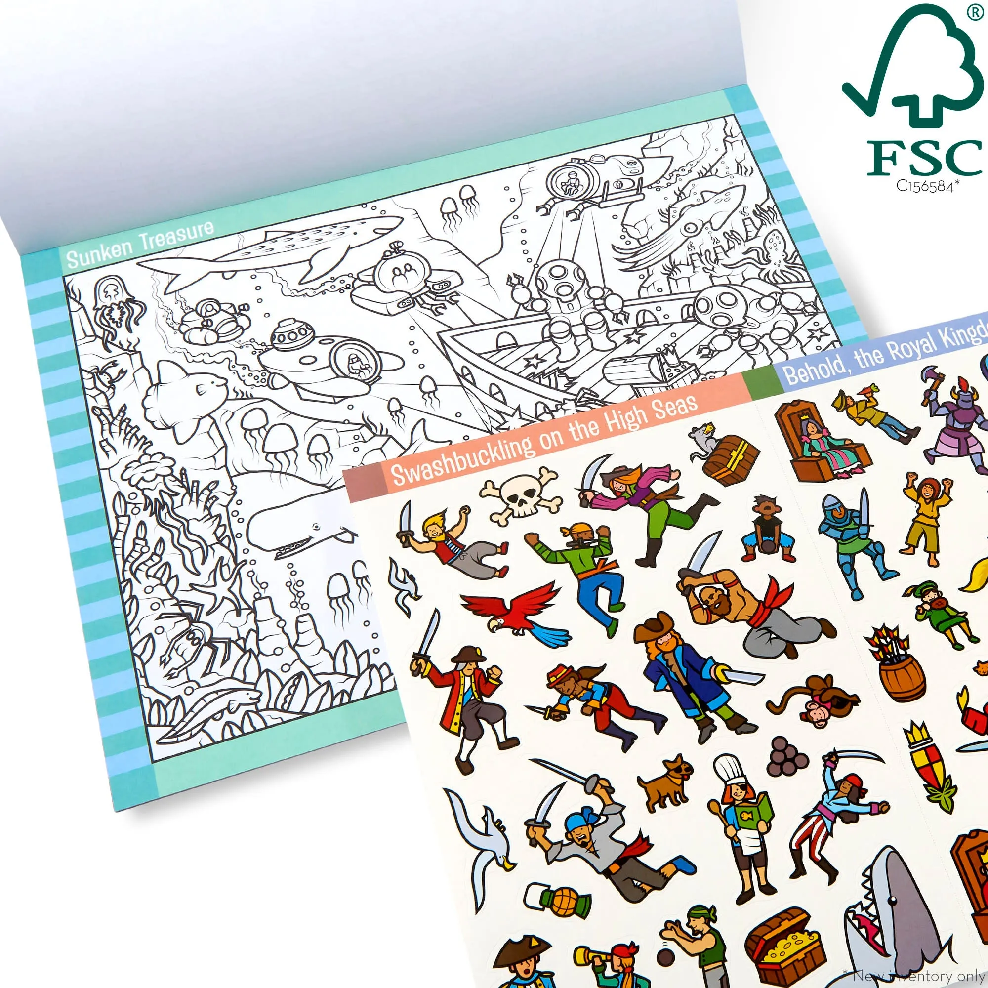 Seek & Find Sticker Pad – Adventure